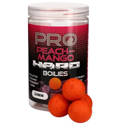 Starbaits HARD Boilies Pro Peach &amp; Mango 200g