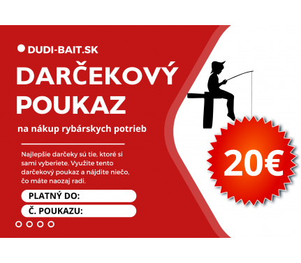 #3068 DARČEKOVÝ 20€