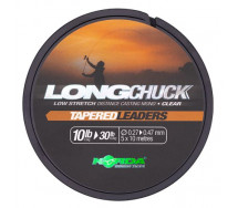 #3443 korda-sokovy-vlasec-longchuck-tapered-leaders-clear-5x10-m