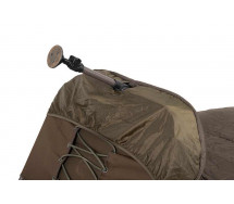 #2682 csb082_fox_voyager_sleeping_bag-_bedchair_securing_hood_single_leg