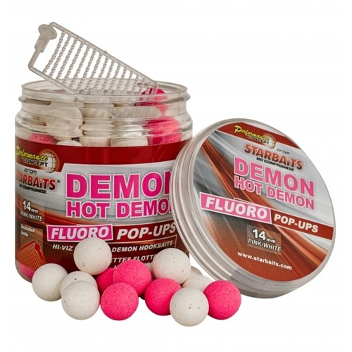 Starbaits POP-UP Boilies Concept Fluo Hot Demon 80g