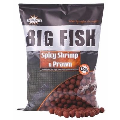 Dynamite Baits Boilies Big Fish Spicy Shrimp&Prawn 1,8kg