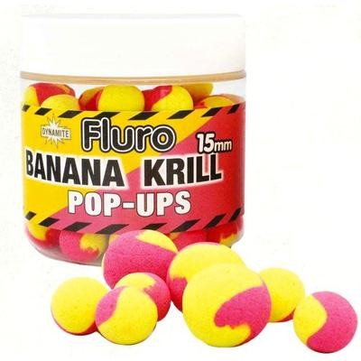 Dynamite Baits Pop-Ups Fluro Two Tone banán/krill