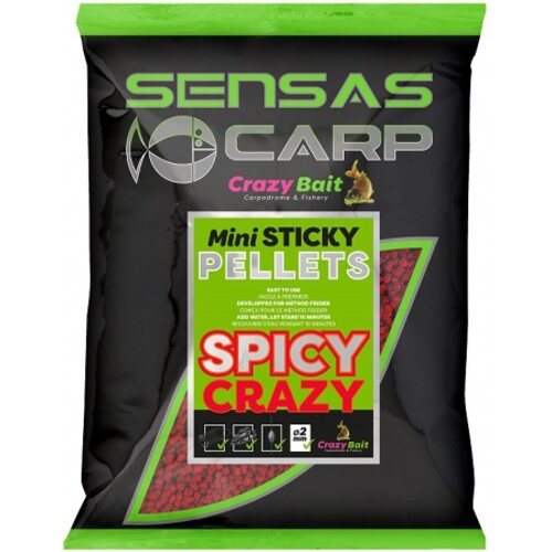 Mikropelety Sensas Mini Sticky Spicy (korenie) 700g