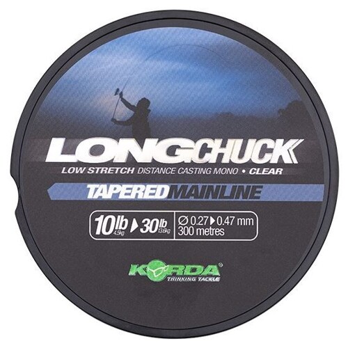 Korda Vlasec Long Chuck Tapered Mainline 300m Priemer: 0,27-0,47mm