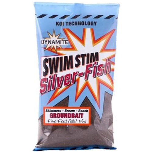 DYNAMITE BAITS Groundbait Swim Stim Silver Fish Dark 900g