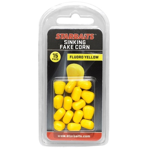Starbaits Floating Fake Corn žlutá XL (plavajúca kukurice) 10ks