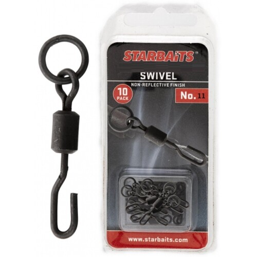 Obratlík Starbaits Spinner Swivel Ronnie č.11 (10ks)