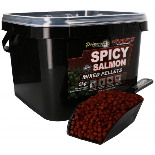 Starbaits Spicy Salmon Pelety Mixed 2kg