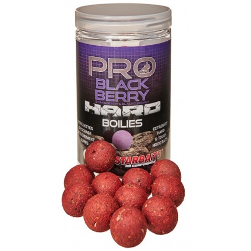 Starbaits Pro Blackberry Hard Boilies 200g