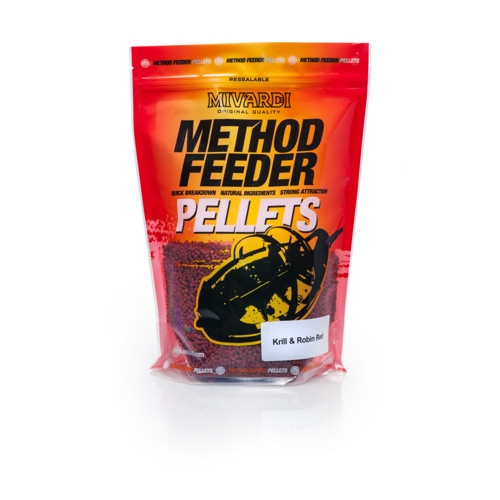 Pelety Mivardi Krill Robin Red feeder mix