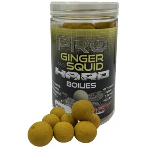 Starbaits HARD Boilies Pro Ginger Squid 200g