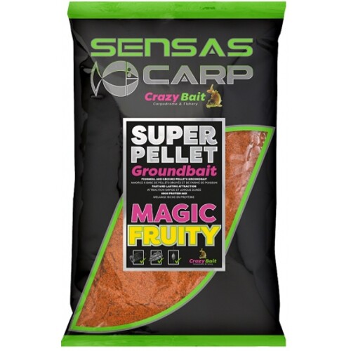 Krmivo Sensas Crazy Magic Fruity (ovocie) 1kg