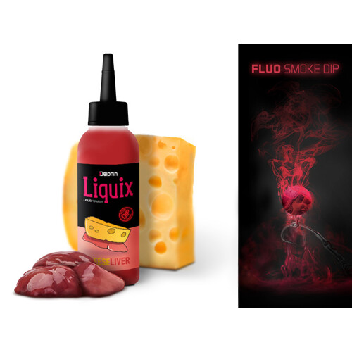 Fluo dip D SNAX LiquiX / Syr-Pečeň