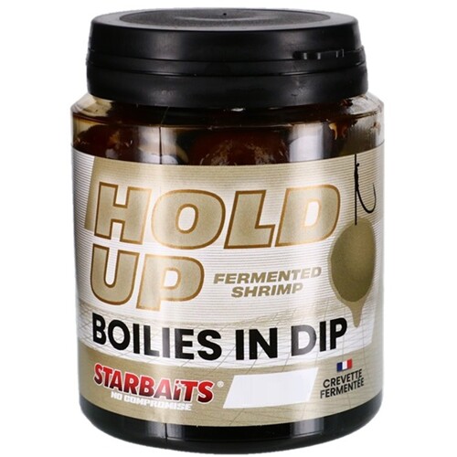 Dipované Boilies Starbaits Concept Hold Up Fermented Shrimp 150g