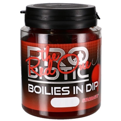 Dipované Boilies Starbaits Probiotic Red One 150g