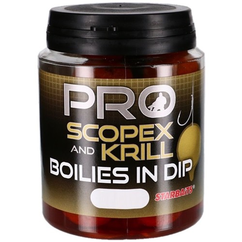 Dipované Boilies Starbaits Probiotic Scopex Krill 150g