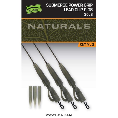 Fox Montáž Olovená Naturals Sub Power Grip Lead Clip 30lb