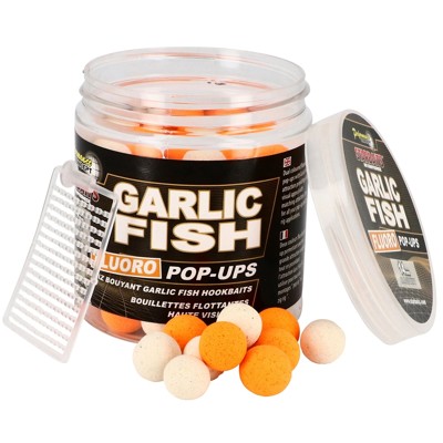Starbaits POP-UP Boilies Pro Fluo Garlic Fish 80g