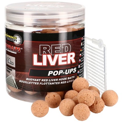 Starbaits POP-UP Boilies Concept Red Liver 80g