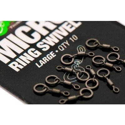 Korda mikroobratlík s krúžkom Micro Ring Swivel