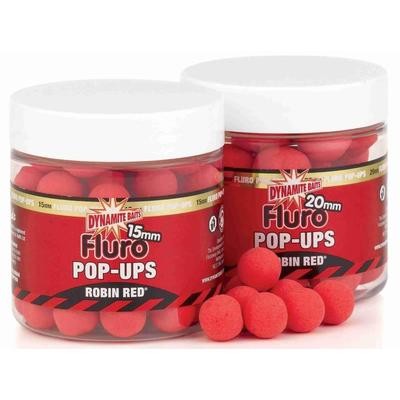 Dynamite Baits Pop-Ups Fluro Robin Red