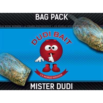 DUDI BAIT BAG PACK Mister Dudi - 2,5kg krmiva + booster
