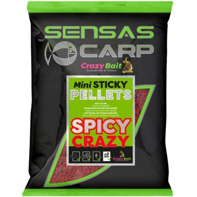 Mikropelety Sensas Mini Sticky Spicy (korenie) 700g