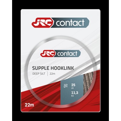 Šnúrka JRC Contact Supple Hooklink Deepsilt 25lb