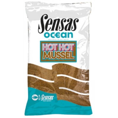 Krmivo Sensas Ocean Concept Hot Mussel (mušľa) Mix 1kg