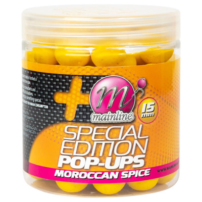 Boilies MAINLINE Special Edition Pop Up Morrocan Spice, 15 mm