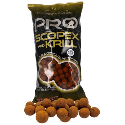 Starbaits Boilies Probiotic Scopex Krill 2kg